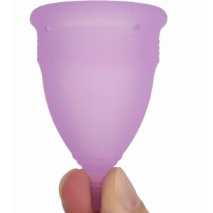 Reliable Medical-Grade Silicone Period Cups, Reusable Menstrual Cup Set of 4, 2 small & 2 large - Image 4