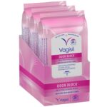 Vagisil Odor Block Freshening Wipes, Hypoallergenic, 20 Ct (3 Pack)