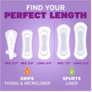 Poise Daily Incontinence Panty Liners 2 Drop Very Light 132 ct. - Image 4