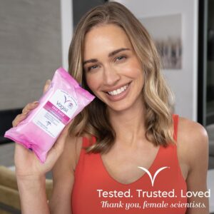 Vagisil Odor Block Freshening Wipes, Hypoallergenic, 20 Ct (3 Pack) - Image 5