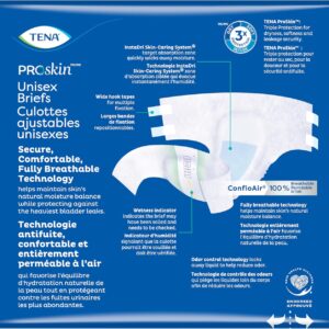 TENA ProSkin Adult Diapers with Tabs, Maximum, White, Medium, 14 ct - Image 3