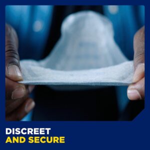 TENA Incontinence Guards for Men, Moderate Absorbency, White, 48 Count - Image 9