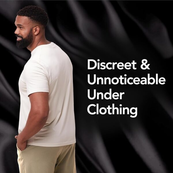 Depend Real Fit Adult Diapers For Men, S-M, Black 72 Count 4