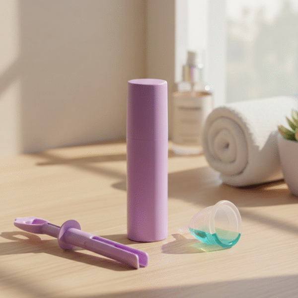 Reusable Menstrual Cup Applicator