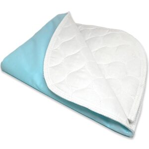 4-Layer Washable and Reusable Incontinence Bed Pad White
