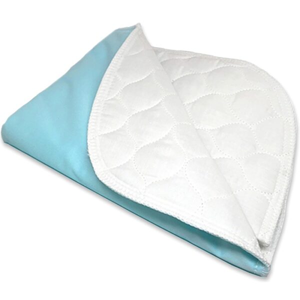 4-Layer Washable and Reusable Incontinence Bed Pad White