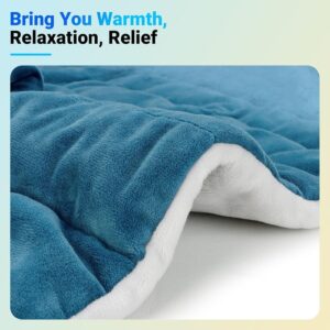 All in One Heating Pad for Back Neck Shoulders Pain Relief 22"x33" - Image 5