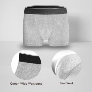 Cotton Urinary Incontinence Underwear For Men Gray 1 Pack - Image 3