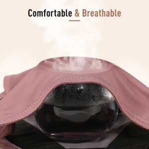 High Absorbent Leak Proof Underwear for Women, Dusty Rose, 2 Pack - Image 5