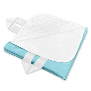 High Quality 4-Layer Washable and Reusable Incontinence Bed Pad, White