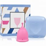 High Quality Menstrual Cup with Box 1