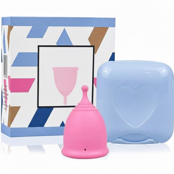 High Quality Menstrual Cup with Box 1 High Quality Menstrual Cup with Box 1