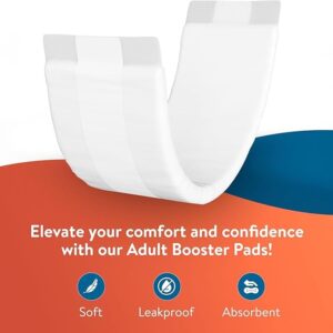 Inspire Adhesive Incontinence Booster Pads Liner For Women and Men 22 count - Image 4