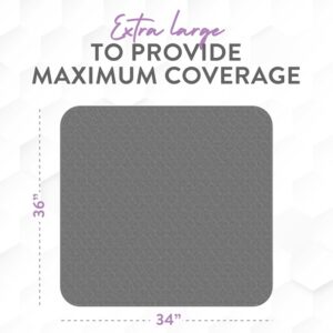 Inspire Reusable Waterproof Incontinence Bed Pads For Adults 34 X 36 - 4 Pack - Image 3