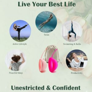 Medical-Grade Silicone Period disc for Women L+S Pack of 2 - Image 3