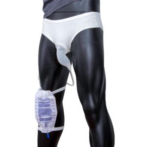 Washable Men’s Reusable Incontinence Underwear with Urine Bag