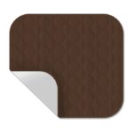 Washable & Reusable Incontinence Chair Pad, brown