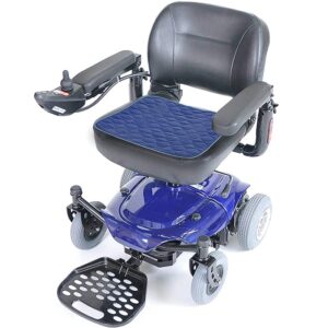 Washable & Reusable Incontinence Chair Pad, blue,  22"X21" - Image 3