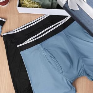 Washable Soft Leak Proof Boxer Briefs for Daily Bladder Leakage For Men 3 Pack - Image 4